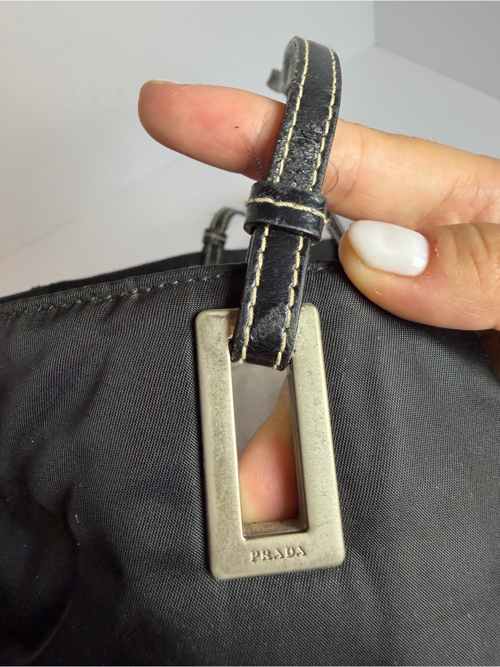 Prada Tessuto Black Nylon Tote Bag - Picture 10 of 13